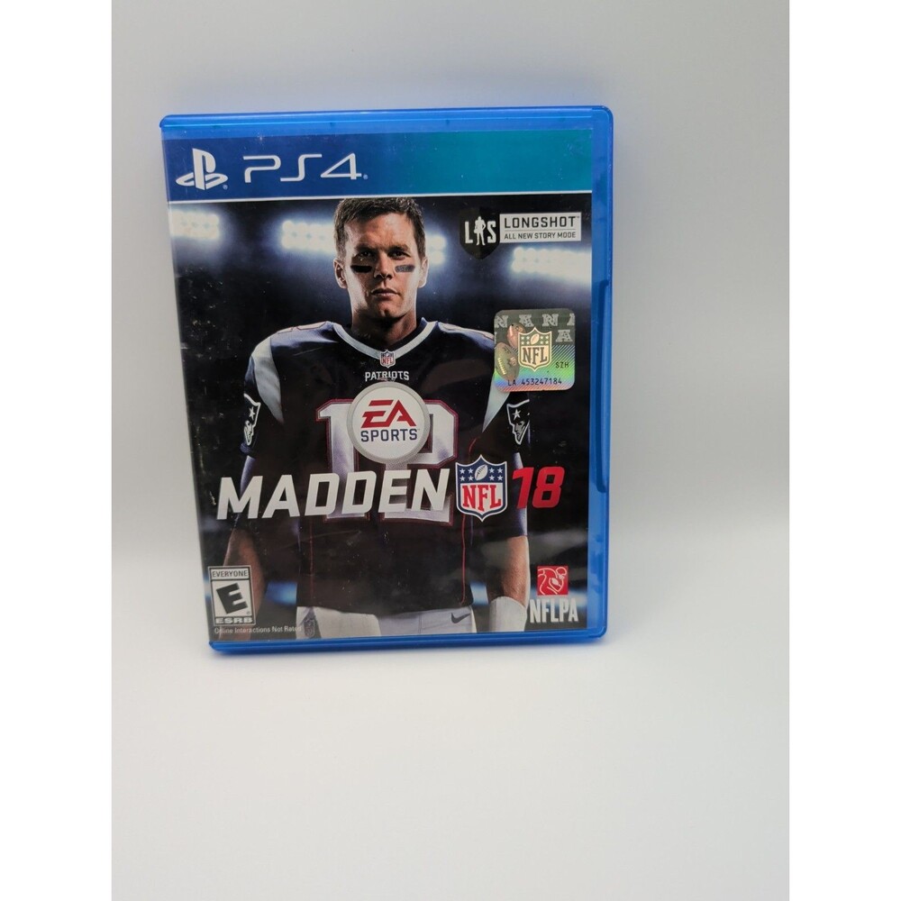 Madden NFL 18 - Sony PlayStation 4 With Playbook NFLPA Longshot
